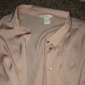 Blush pink blouse